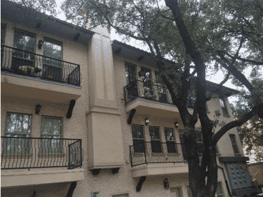 5801 Hillcrest Condominiums Water Intrusion, University Park, Texas